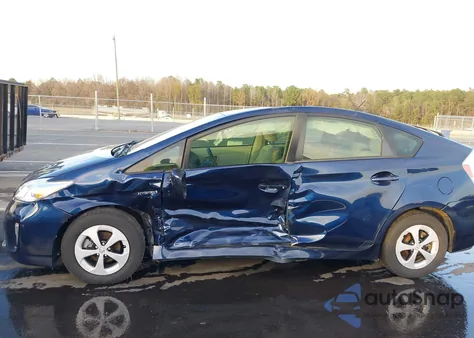 2013 Toyota Prius Two from USA, damaged, VIN JTDKN3DU2D1681917